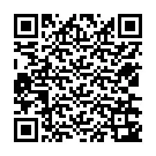 Kode QR untuk nomor Telepon +12536343932