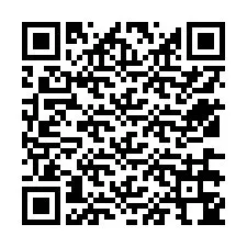 Kode QR untuk nomor Telepon +12536344806