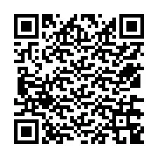 QR-Code für Telefonnummer +12536349846