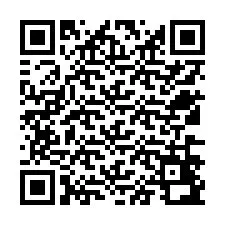 QR-code voor telefoonnummer +12536492454