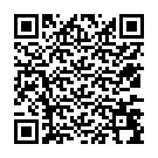 QR-code voor telefoonnummer +12537494502