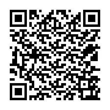 QR-koodi puhelinnumerolle +12537563271