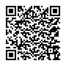 QR Code pour le numéro de téléphone +12537564870