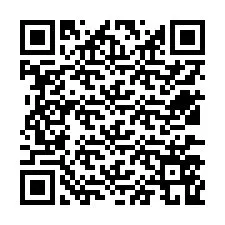 QR Code สำหรับหมายเลขโทรศัพท์ +12537569646