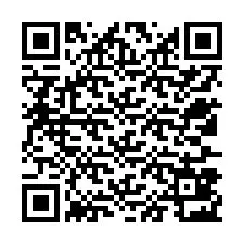 Código QR para número de teléfono +12537823438