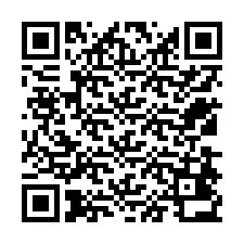 QR-code voor telefoonnummer +12538432055