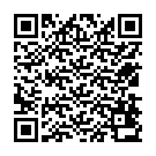 Codice QR per il numero di telefono +12538432556