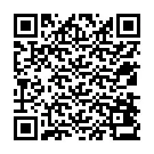 Kode QR untuk nomor Telepon +12538433340