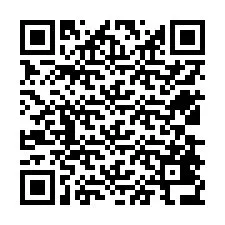 QR Code สำหรับหมายเลขโทรศัพท์ +12538436972