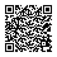 Codice QR per il numero di telefono +12538438431