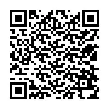 QR Code สำหรับหมายเลขโทรศัพท์ +12538634636