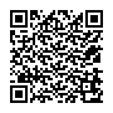 QR-code voor telefoonnummer +12538672005