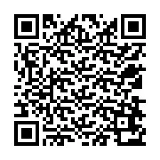 Kode QR untuk nomor Telepon +12538672258