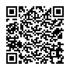 QR-code voor telefoonnummer +12538674816