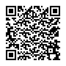 Código QR para número de telefone +12538694616