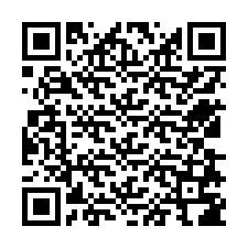 Código QR para número de teléfono +12538786076