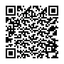 QR-Code für Telefonnummer +12538834390