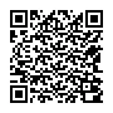 QR код за телефонен номер +12542000012