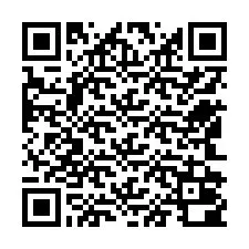 QR Code pour le numéro de téléphone +12542000016