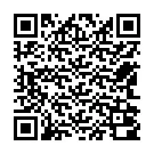 QR Code pour le numéro de téléphone +12542000017