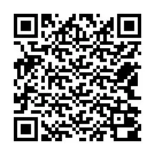 Codice QR per il numero di telefono +12542000027