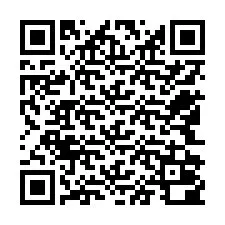 QR-код для номера телефона +12542000029