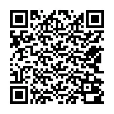 QR-код для номера телефона +12542000036