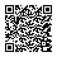 QR код за телефонен номер +12542000061