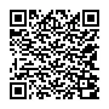 QR Code สำหรับหมายเลขโทรศัพท์ +12542000074