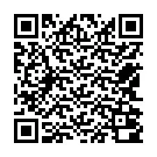 QR kód a telefonszámhoz +12542000077