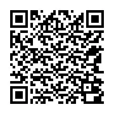 QR Code สำหรับหมายเลขโทรศัพท์ +12542000080