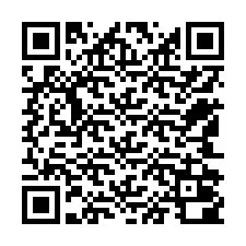 QR-код для номера телефона +12542000081