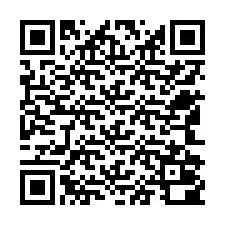 QR-код для номера телефона +12542000104