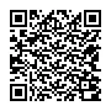 QR код за телефонен номер +12542000122