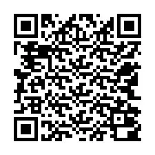 QR-code voor telefoonnummer +12542000138