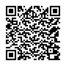 QR код за телефонен номер +12542000141