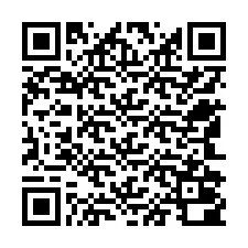 QR Code pour le numéro de téléphone +12542000144