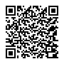 Código QR para número de teléfono +12542000150