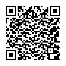 QR-code voor telefoonnummer +12542000155