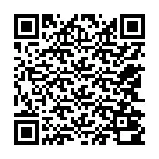 QR код за телефонен номер +12542000179