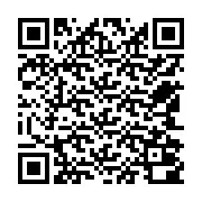 Código QR para número de teléfono +12542000183