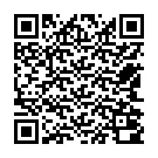 QR-Code für Telefonnummer +12542000187