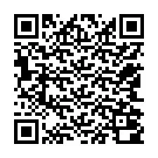 QR-код для номера телефона +12542000189