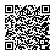 QR код за телефонен номер +12542000196