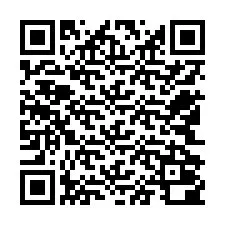 Código QR para número de teléfono +12542000239