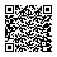 QR-code voor telefoonnummer +12542000284