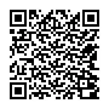 QR-code voor telefoonnummer +12542000286