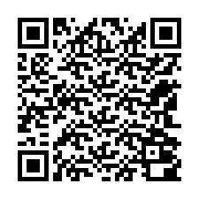 Código QR para número de telefone +12542000355