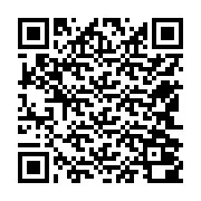 QR Code สำหรับหมายเลขโทรศัพท์ +12542000372