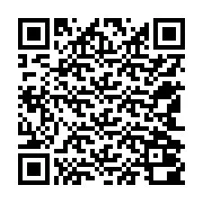 QR-code voor telefoonnummer +12542000390